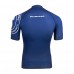 Scubapro UPF 50 Navy vyriški rash guard marškinėliai SS